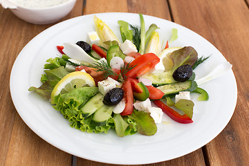 Image showing Greek salad