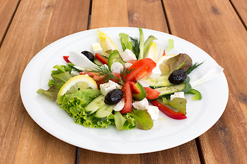 Image showing Greek salad