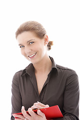 Image showing Smiling businesswoman