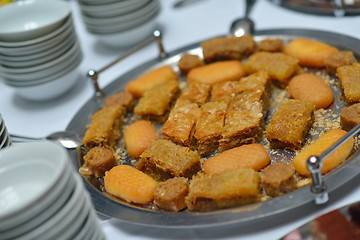 Image showing buffet food