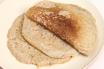 Image showing North Staffordshire oatcakes