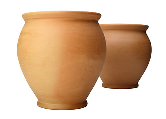 Image showing two pots