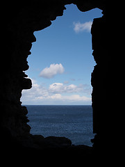 Image showing stone framing