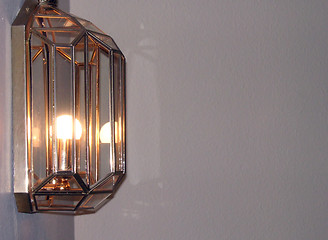 Image showing electrical wall light