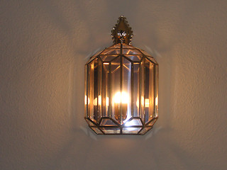 Image showing electrical wall light