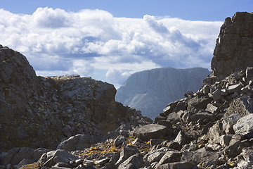 Image showing Pass in the Khibiny Mountains. Russia