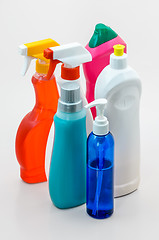 Image showing Household Cleaning Bottles 03