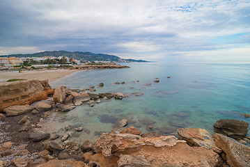 Image showing Alcocebre coastline