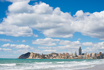 Image showing Benidorm town