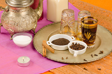 Image showing Moroccan tea