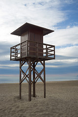 Image showing Lifesaver tower