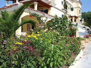 Image showing Hotel and staircase