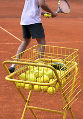 Image showing Tennis Coach