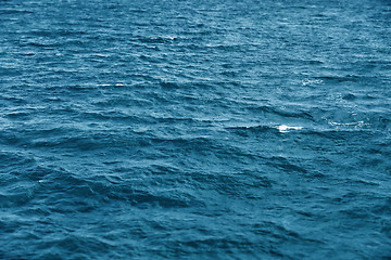 Image showing Ocean waves - natural background