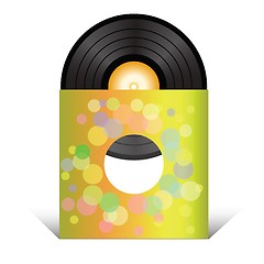Image showing vinyl record 