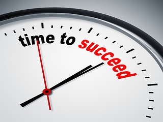 Image showing time to succeed