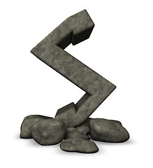 Image showing stone rune