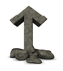 Image showing stone rune