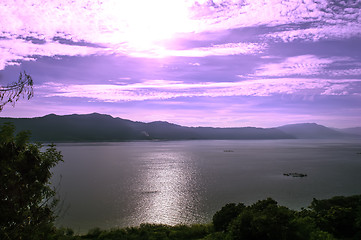 Image showing Lake Toba, Evening.