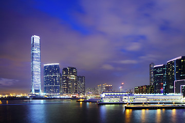 Image showing  Kowloon downtown in Hong Kong 