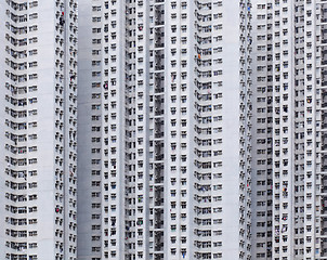 Image showing Hong Kong residential building 