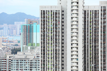 Image showing Hong Kong residential building 