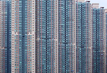 Image showing Hong Kong residential building 