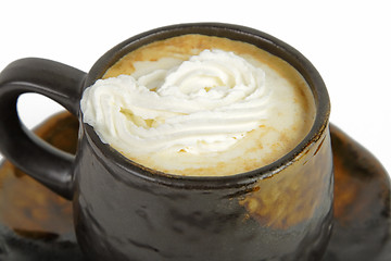 Image showing Whipped coffee cup