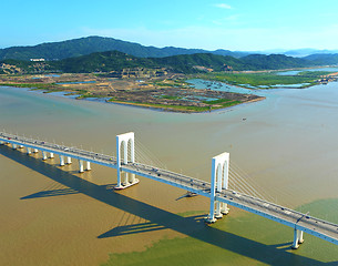 Image showing Sai Van bridge in Macao