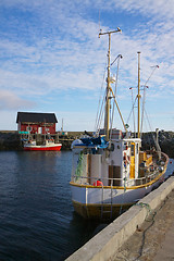 Image showing Norwegian fishing boat