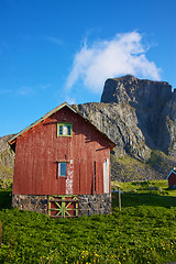 Image showing Norwegian shed