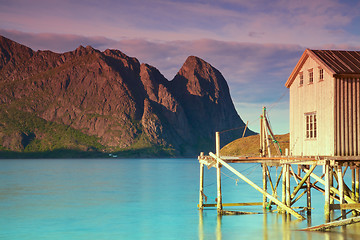 Image showing Old fishing port