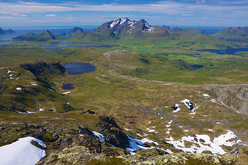 Image showing Scenic Lofoten