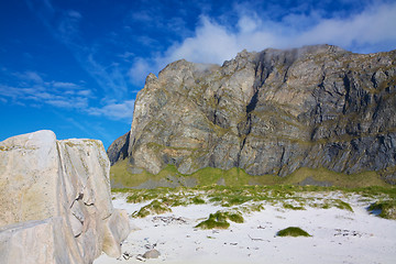 Image showing Rocky cliffs