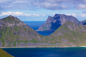 Image showing Sea cliffs