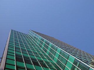 Image showing Green skyscraper