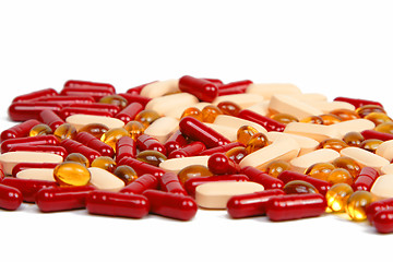 Image showing Vitamins pills