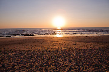 Image showing Sunset in Portugal
