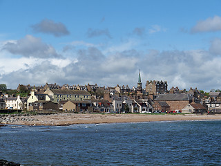 Image showing Stonehaven seen from the seaside, may 2013