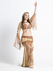 Image showing belly dancer woman