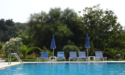 Image showing View of a Swimming Pool