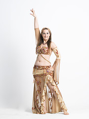 Image showing belly dancer woman