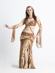 Image showing belly dancer woman