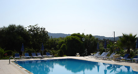 Image showing View of a Swimming Pool