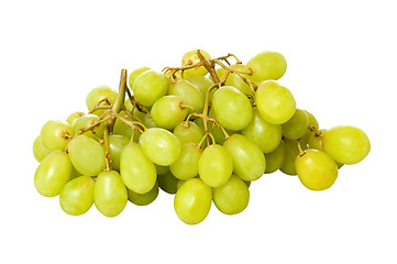 Image showing Fresh freen grape fruits