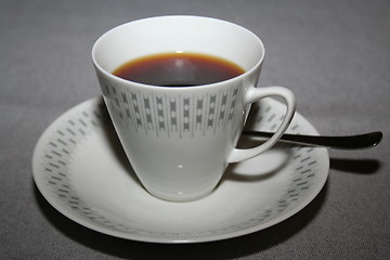 Image showing A cup of coffee