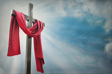 Image showing cross against the sky