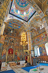 Image showing Interior of the orthodox Church