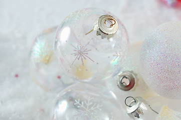 Image showing Christmas balls