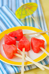 Image showing fresh Watermelon